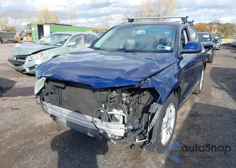 2013 Audi Q5 2.0T Premium from USA, damaged, VIN WA1LFAFP6DA053656